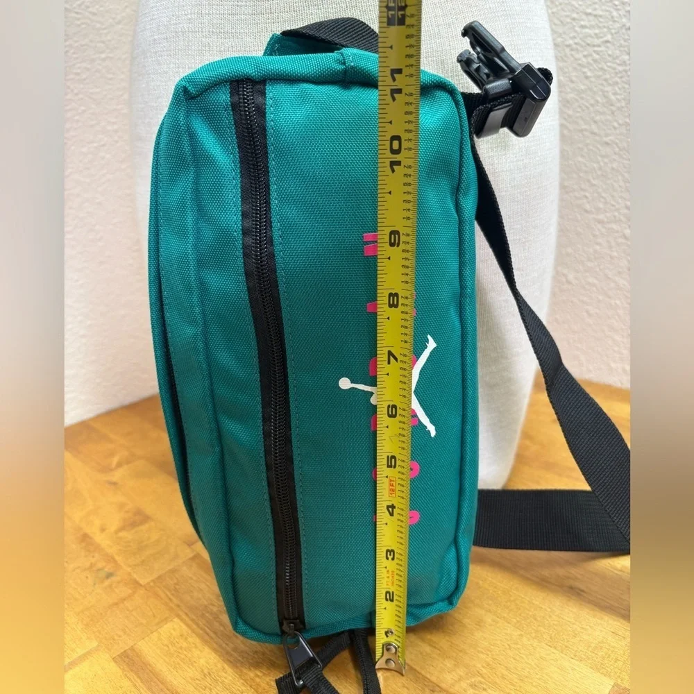 Air Jordan Teal & Pink Jumpman Crossbody Bag Hip Pack O/S